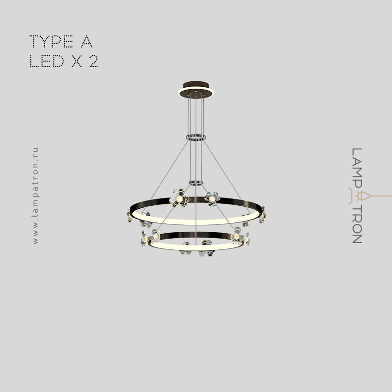 CAMILIA Ring Chandelier