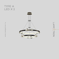 CAMILIA Ring Chandelier