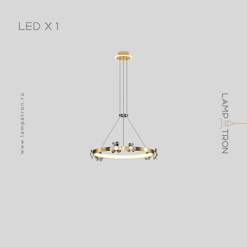 CAMILIA Ring Chandelier