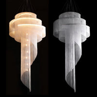 CONCORDIA GOLD Chandelier by Lampadom - ambient shot