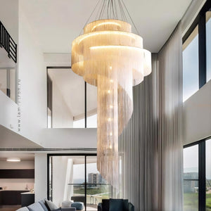 CONCORDIA GOLD Chandelier by Lampadom