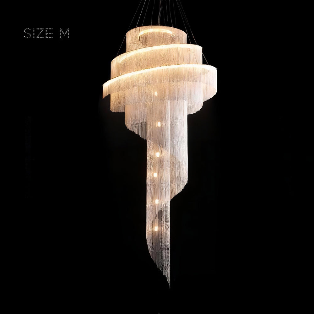 CONCORDIA GOLD Chandelier by Lampadom - ambient shot