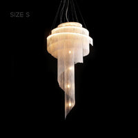 CONCORDIA GOLD Chandelier by Lampadom - detail view