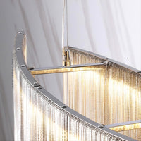 CONCORDIA Linear Chandelier by Lampadom - detail view