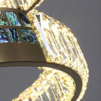 CANTATA ONE Ring Chandelier by Lampadom - close-up