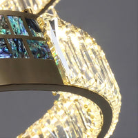 CANTATA Ring Chandelier by Lampadom - side view
