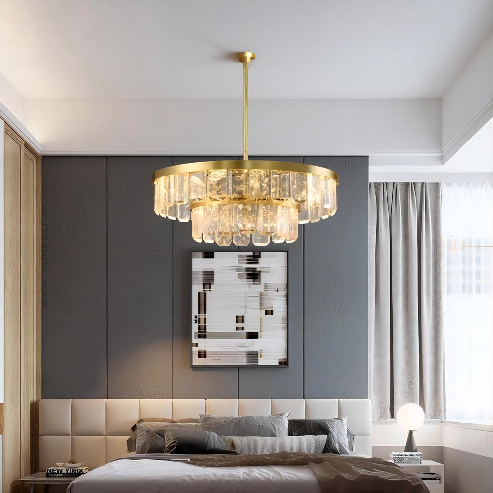 CAPELLA Ring Chandelier by Lampadom - ambient shot