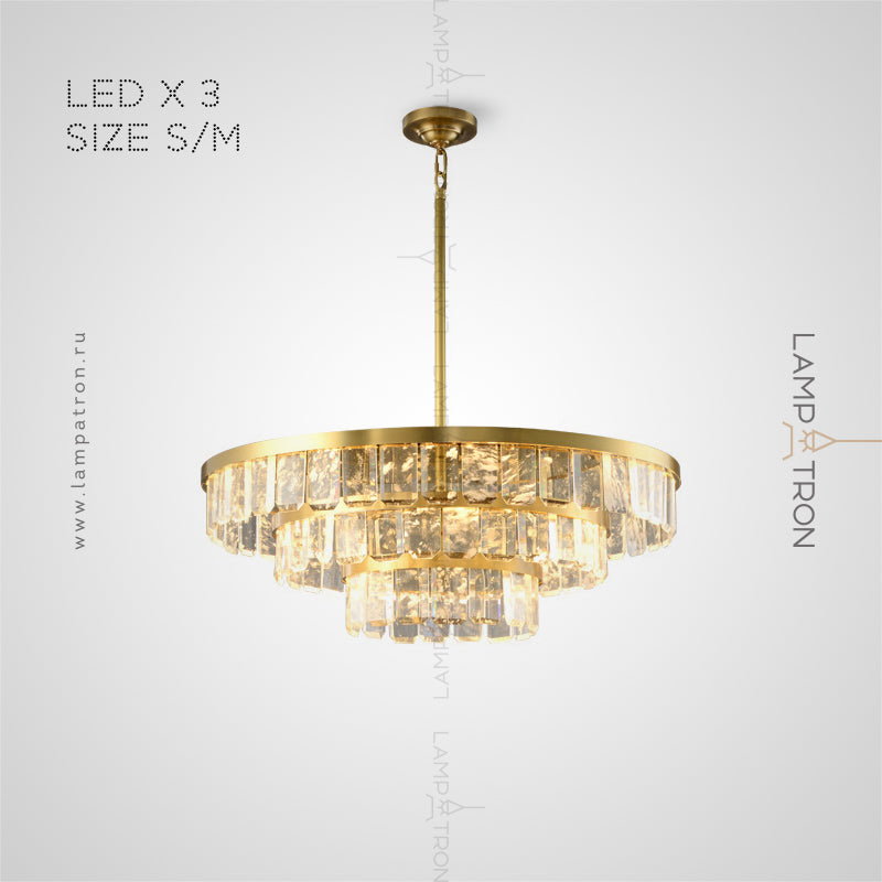 CAPELLA Ring Chandelier by Lampadom - ambient shot