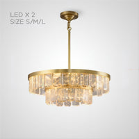 CAPELLA Ring Chandelier by Lampadom - ambient shot