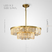CAPELLA Ring Chandelier by Lampadom - detail view