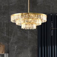 CAPELLA Ring Chandelier by Lampadom - scale reference