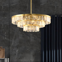 CAPELLA Ring Chandelier by Lampadom - scale reference