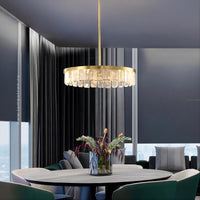 CAPELLA Ring Chandelier by Lampadom - close-up