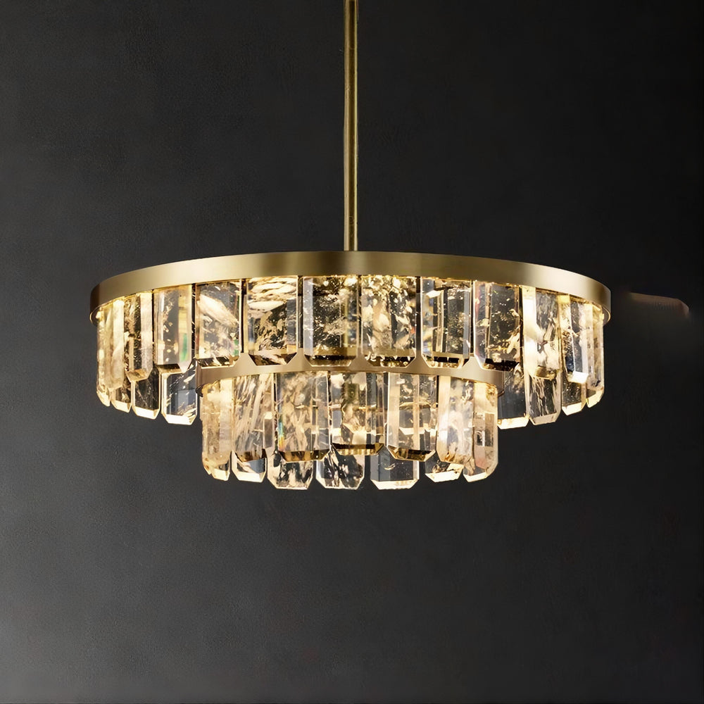 CAPELLA Ring Chandelier by Lampadom - top view