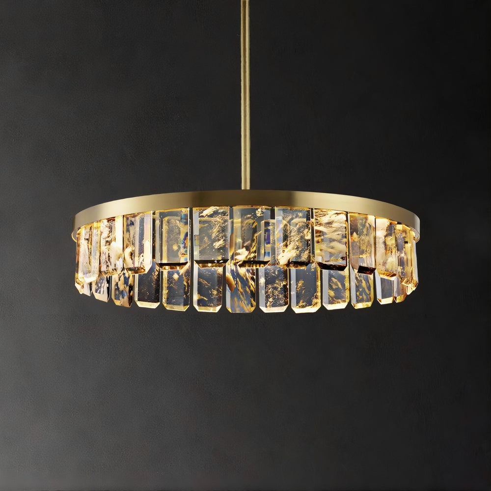 CAPELLA Ring Chandelier by Lampadom - scale reference