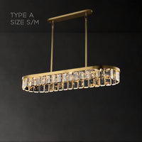 CAPELLA Linear Chandelier by Lampadom - ambient shot