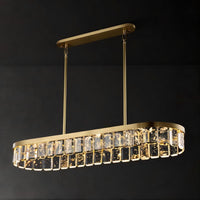 CAPELLA Linear Chandelier by Lampadom - detail view