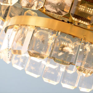 CAPELLA Linear Chandelier by Lampadom