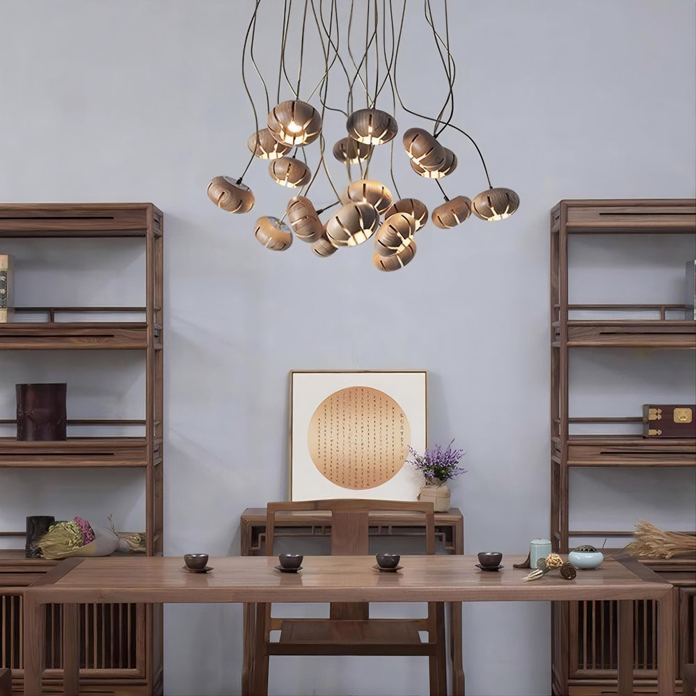 CAPSULES Pendant by Lampadom - side view