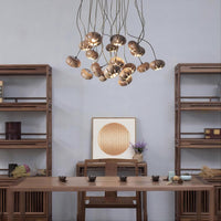 CAPSULES Pendant by Lampadom - side view