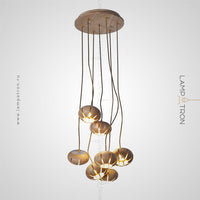 CAPSULES Pendant by Lampadom - side view