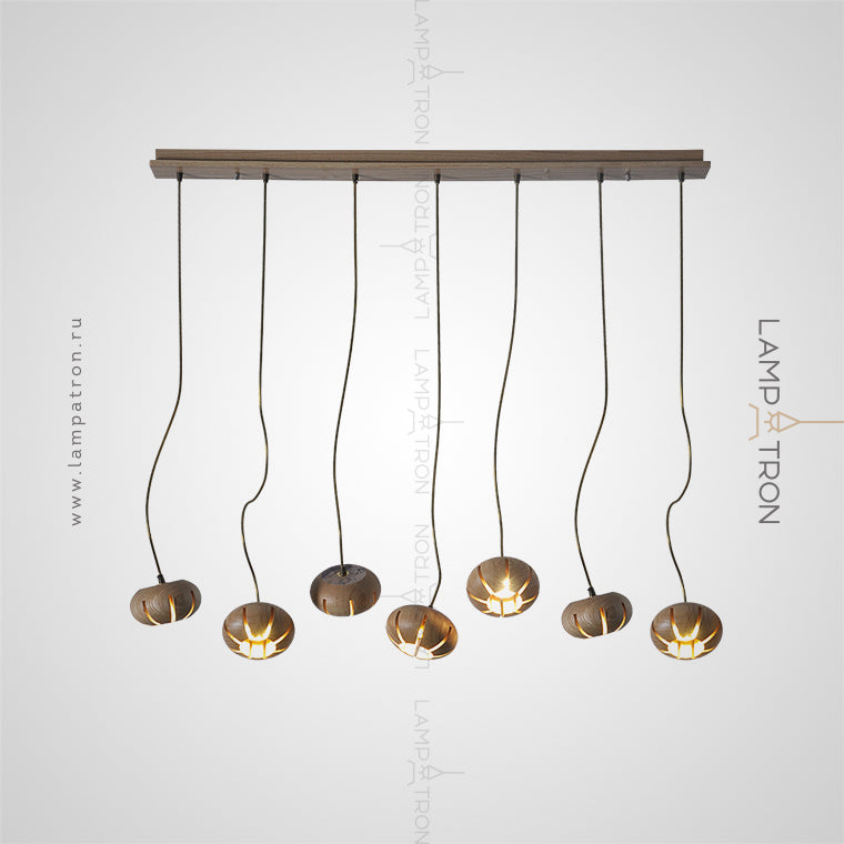 CAPSULES Pendant by Lampadom - scale reference