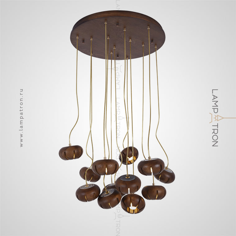 CAPSULES Pendant by Lampadom - scale reference