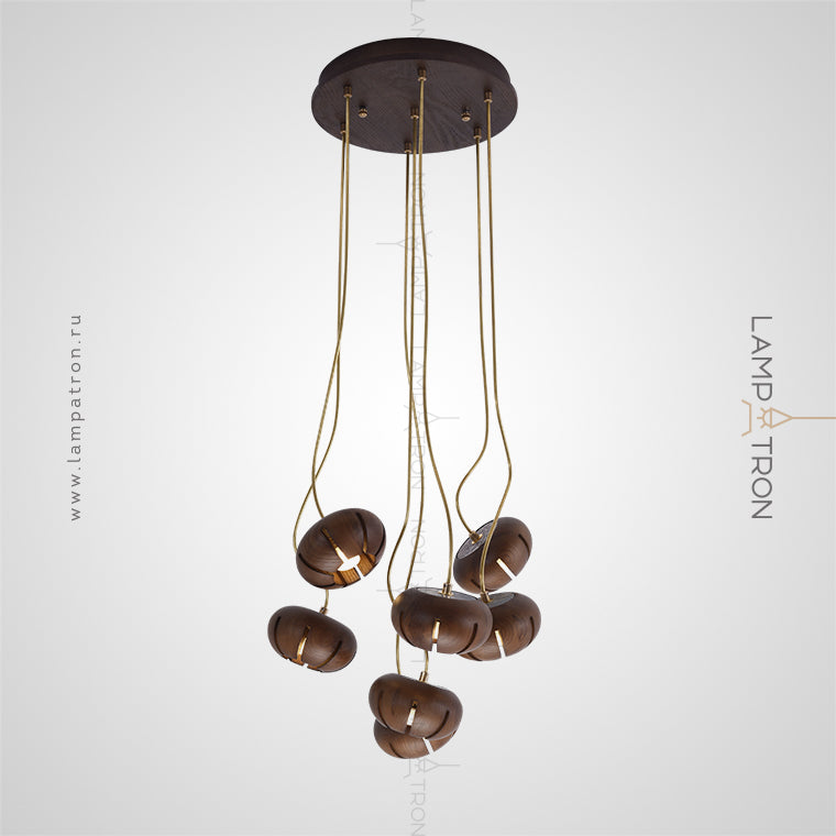 CAPSULES Pendant by Lampadom - close-up