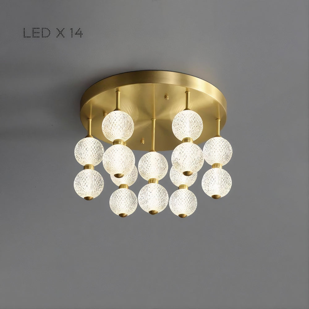 CARA Ceiling Chandelier by Lampadom - detail view