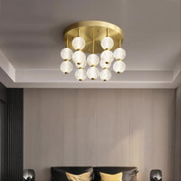 CARA Ceiling Chandelier by Lampadom - top view