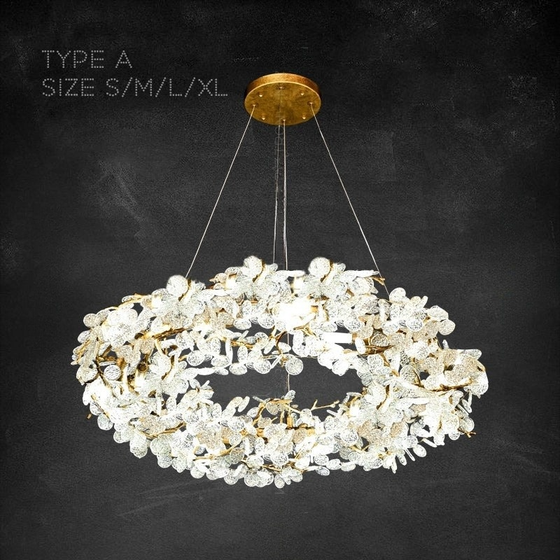CARAMELLY Chandelier by Lampadom - top view