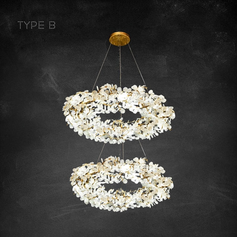 CARAMELLY Chandelier by Lampadom - angle view