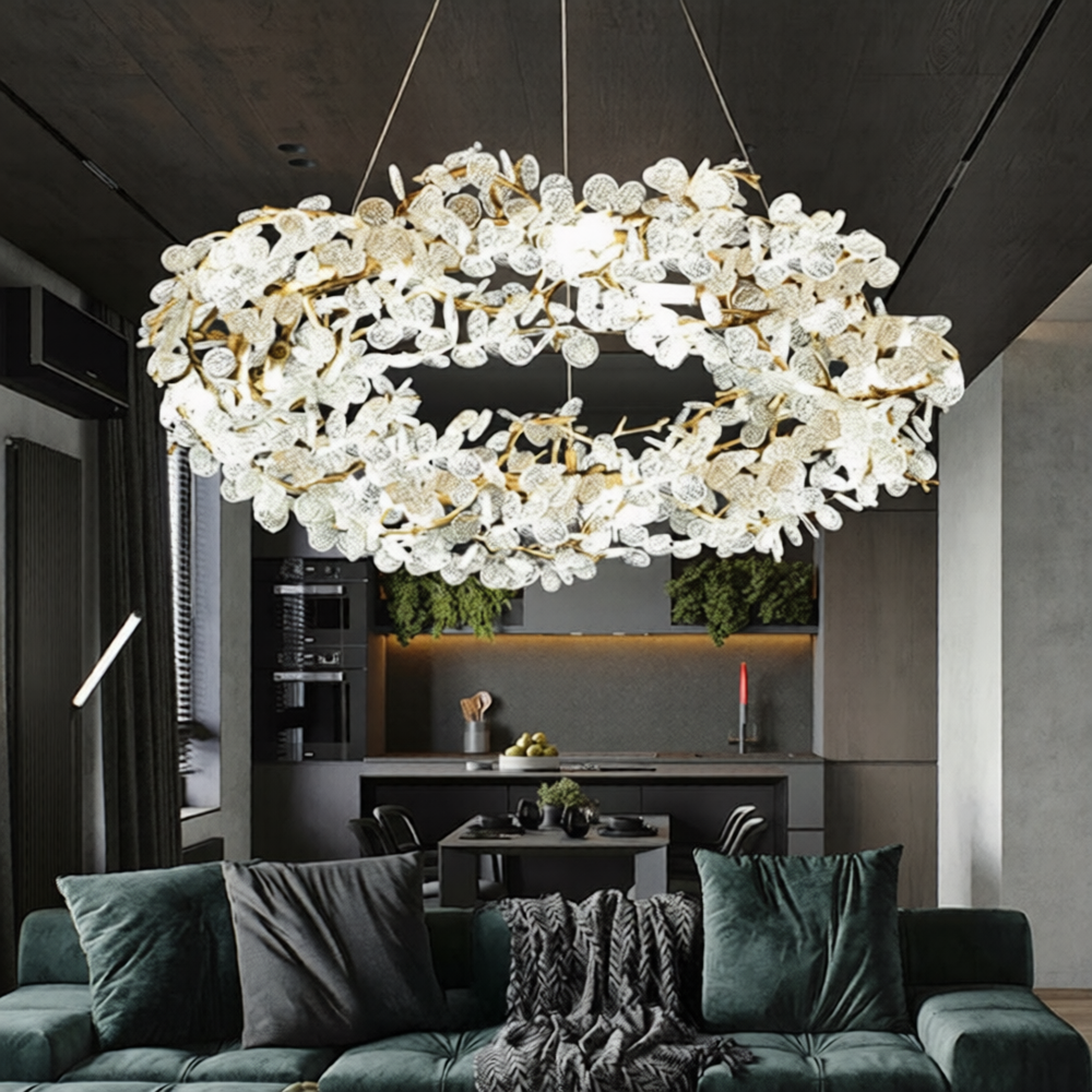 CARAMELLY Chandelier by Lampadom - side view