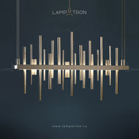 CARBON Linear Chandelier