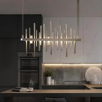 CARBON Linear Chandelier