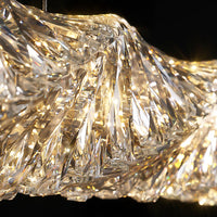 CARE Linear Chandelier by Lampadom - detail view