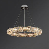 CARE RING Ring Chandelier by Lampadom - close-up
