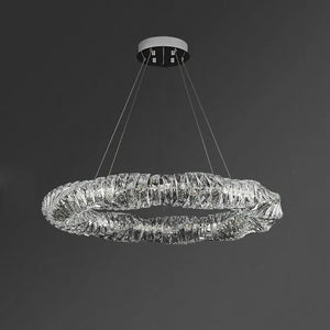 CARE RING Ring Chandelier by Lampadom