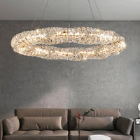 CARE RING Ring Chandelier by Lampadom - close-up