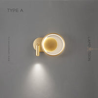 CARIT Wall Light by Lampadom - scale reference