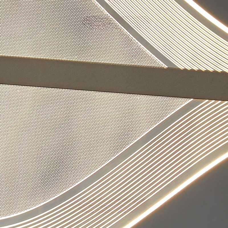 CARLANTON B Linear Chanderlier by Lampadom - close-up