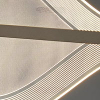 CARLANTON B Linear Chanderlier by Lampadom - close-up