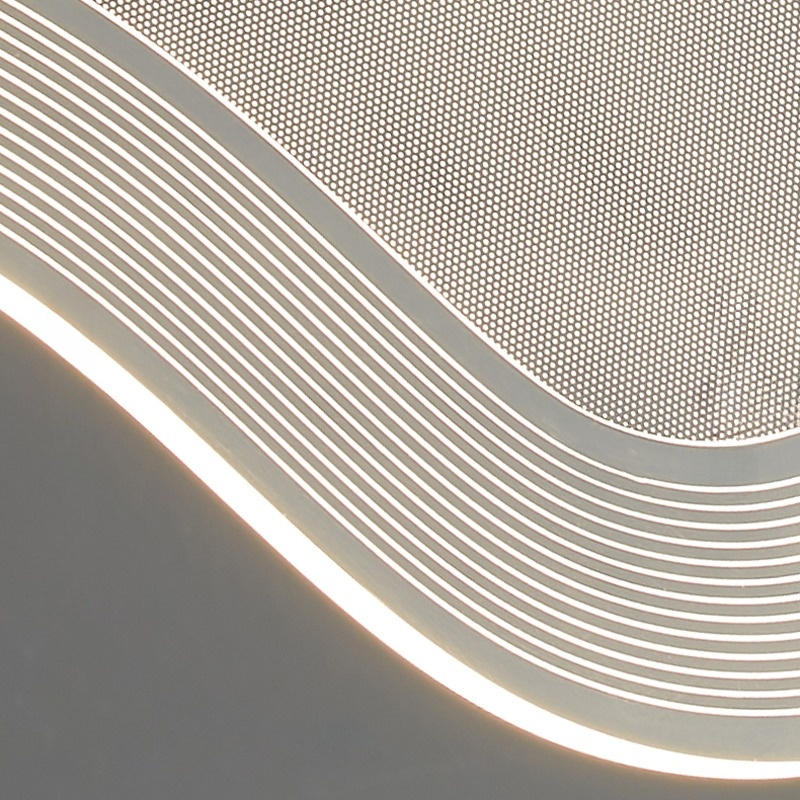 CARLANTON  Linear Chandelier by Lampadom - detail view