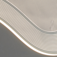 CARLANTON  Linear Chandelier by Lampadom - detail view