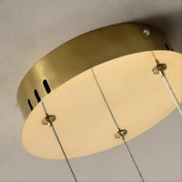 CARMEN ONE Ring Chandelier by Lampadom - detail view