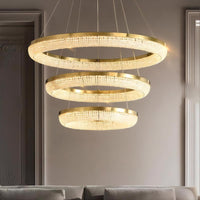 CARMEN Ring Chandelier by Lampadom - close-up