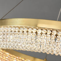 CARMEN Ring Chandelier by Lampadom - close-up