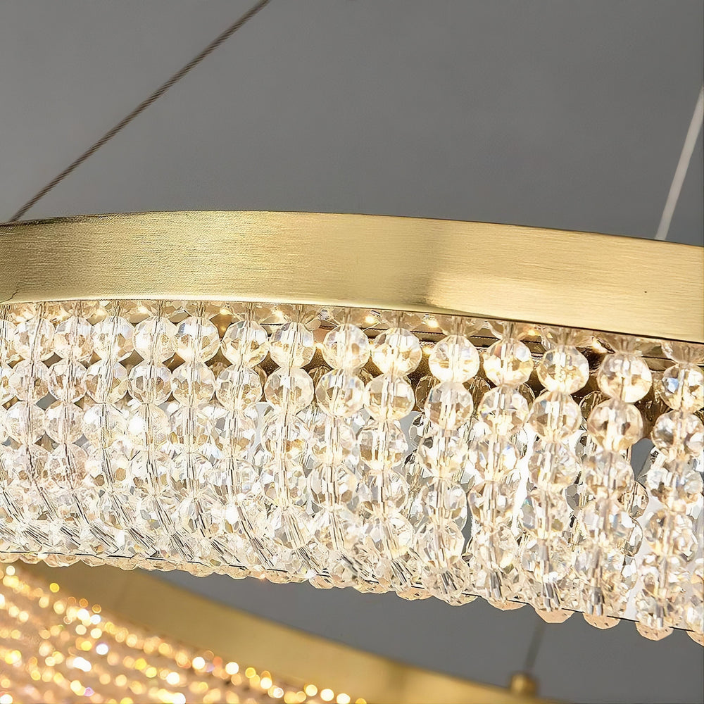 CARMEN Ring Chandelier by Lampadom - detail view