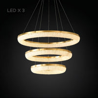 CARMEN Ring Chandelier by Lampadom - detail view