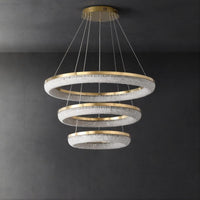 CARMEN Ring Chandelier by Lampadom - top view